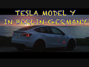 Tesla Model Y in Berlin Germany